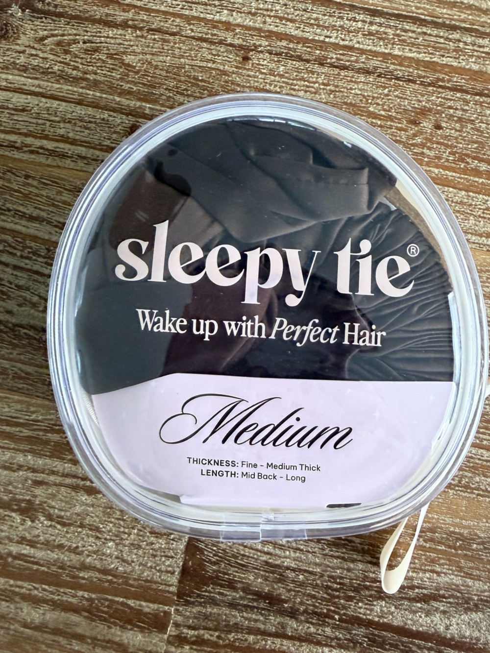 Espresso Sleepy Tie Hair Wrap